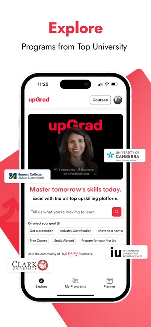 Explore: programs from top universities